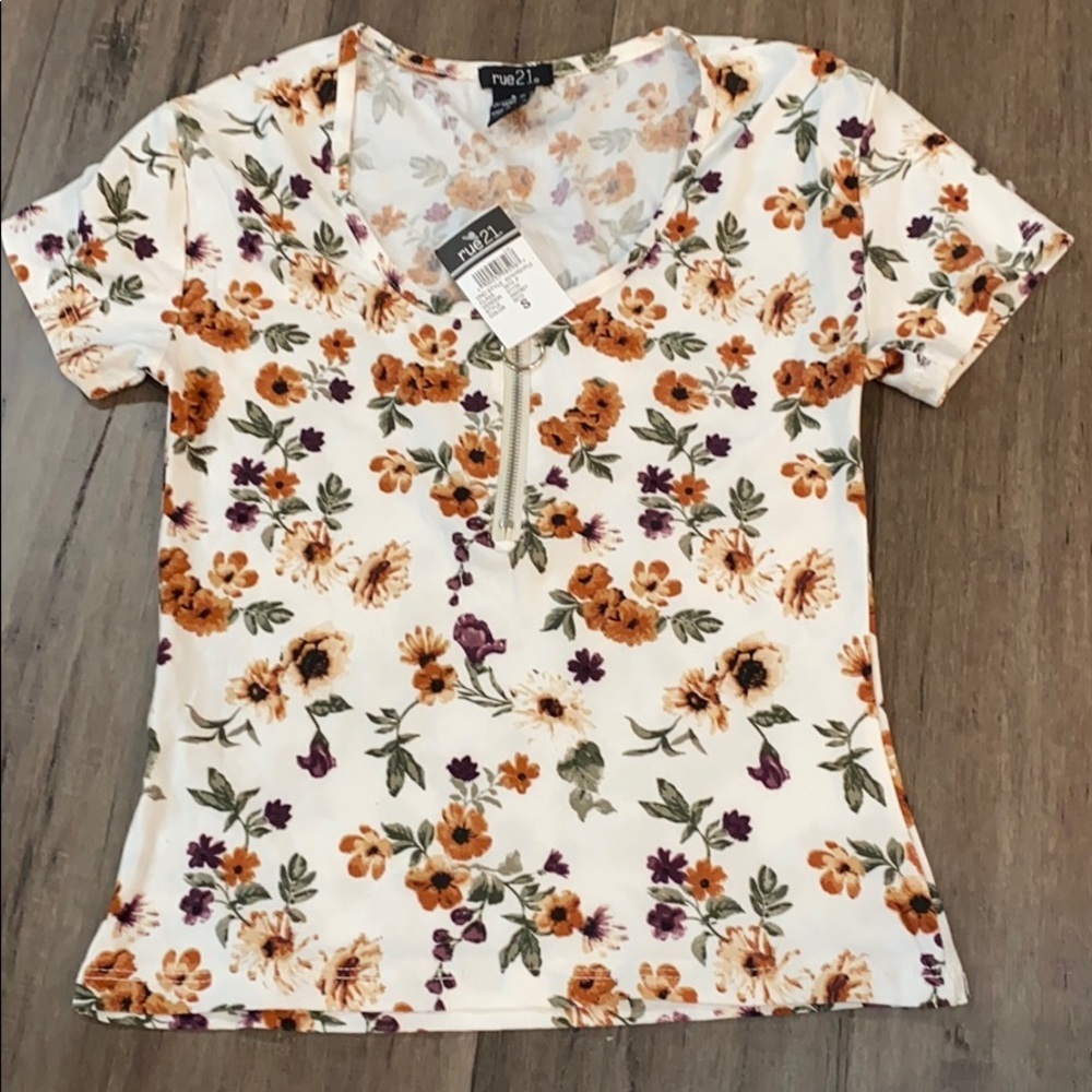 5 for $25 Rue 21 | floral short sleeve top